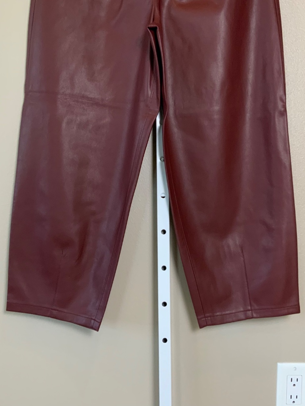 Anthropologie Pilcro The Breaker Cropped Faux Leather Pants - Picture 11 of 16